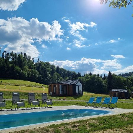 Klimkowka Pod Gwiazdami - Sauna, Jacuzzi, Basen Bagian luar foto