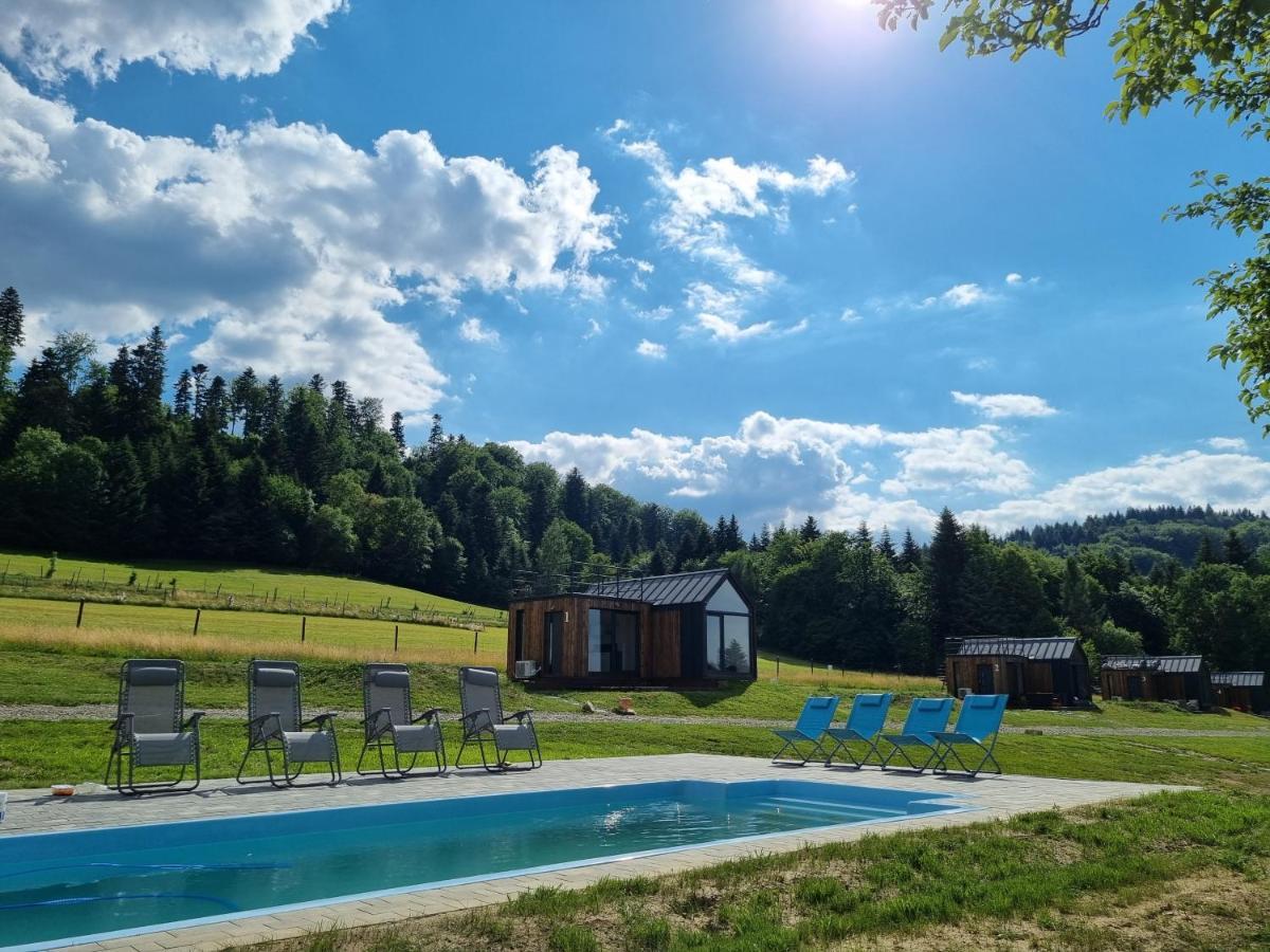 Klimkowka Pod Gwiazdami - Sauna, Jacuzzi, Basen Bagian luar foto