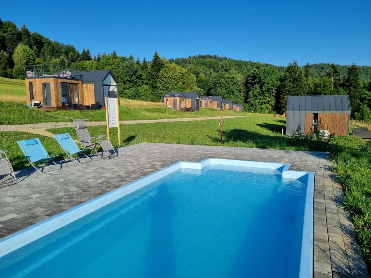 Klimkowka Pod Gwiazdami - Sauna, Jacuzzi, Basen Bagian luar foto